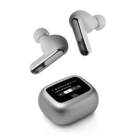 JBL 完全ワイヤレスイヤホン シルバー [ ハイレゾ 対応 / ノイズキャンセリング 対応 / Bluetooth 対応 ] JBLLIVEBEAM3SIL