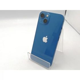 【中古】Apple 国内版 【SIMフリー】 iPhone 13 256GB ブルー MLNM3J/A【ECセンター】保証期間1ヶ月【ランクC】
