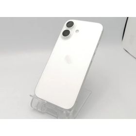 【中古】Apple docomo 【SIMフリー】 iPhone 16 128GB ホワイト MYDR3J/A【ECセンター】保証期間1ヶ月【ランクB】