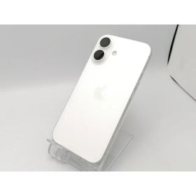 【中古】Apple SoftBank 【SIMフリー】 iPhone 16 128GB ホワイト MYDR3J/A【ECセンター】保証期間1ヶ月【ランクA】