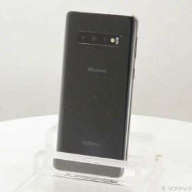 【中古】SAMSUNG(サムスン) GALAXY S10 128GB プリズムブラック SC-03L docomoロック解除SIMフリー 【295-ud】
