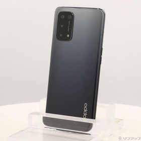 〔中古〕OPPO(オッポ) OPPO A54 5G 64GB シルバーブラック OPG02 auロック解除SIMフリー〔344-ud〕
