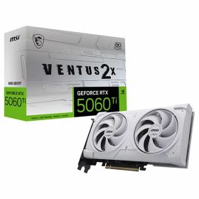 MSI GeForce RTX 5060 Ti 8G VENTUS 2X OC WHITE PLUS ホワイト [グラフィックボード] 【KK9N0D18P】 xp10n