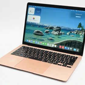 【中古】Apple MacBook Air 13インチ M1(8コアCPU/7コアGPU) 8GB/256GB ゴールド MGND3J/A