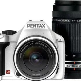 【中古】PENTAX デジタル一眼レフカメラ K-x ダブルズームキットホワイト ホワイト カメラ 中古 人気 おすすめ 高画質