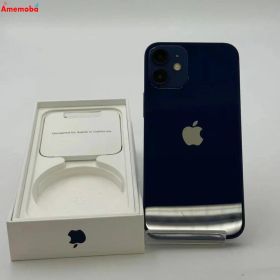 【中古】iPhone12 mini 128GB ブルー MGDP3J/A docomo版SIMフリー 訳あり