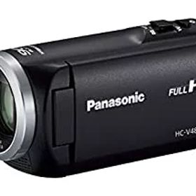 【中古】パナソニック HDビデオカメラ V480MS 32GB 高倍率90倍ズーム ブラック HC-V480MS-K