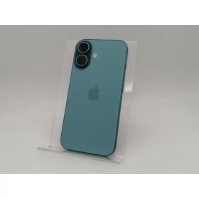【中古】Apple 国内版 【SIMフリー】 iPhone 16 256GB ティール MYE13J/A【大須アメ横】保証期間1ヶ月【ランクB】