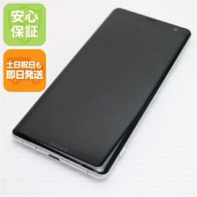 【中古】 新品同様 SOV39 Xperia XZ3 ホワイトシルバー スマホ 本体 白ロム 中古 土日祝発送OK