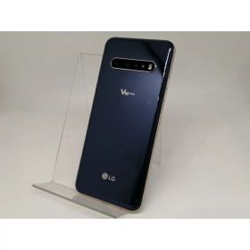 【中古】LG電子 SoftBank 【SIMロック解除済み】 LG V60 ThinQ 5G クラッシーブルー 8GB 128GB A001LG【日本橋3】保証期間1ヶ月【ランクB】