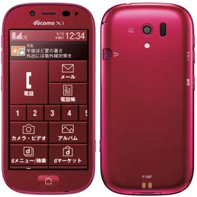中古｜良い｜8GB｜FCNT｜らくらくスマートフォン3 ｜F-06F｜docomo｜本体