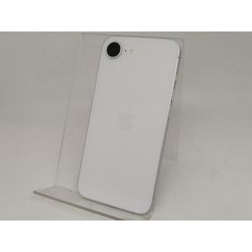 【中古】Apple ymobile 【SIMフリー】 iPhone 16e 256GB ホワイト MD1W4J/A【日本橋3】保証期間１ヶ月【ランクA】
