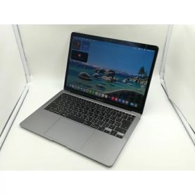 【中古】Apple MacBook Air 13インチ M1(CPU:8C/GPU:8C) 8GB/512GB スペースグレイ MGN73J/A (M1・2020)【福岡筑紫】保証期間1ヶ月【ランクB】