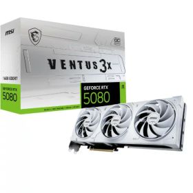 MSI GeForce RTX 5080 16G VENTUS 3X OC WHITE ホワイト [グラフィックボード] 【KK9N0D18P】