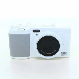 【中古】 (リコー) RICOH GR DIGITAL IV(4) ホワイトエディション【中古カメラ コンパクトデジカメ】 ランク：C