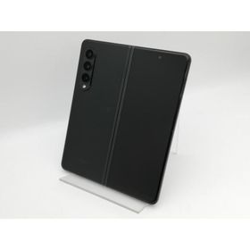 【中古】SAMSUNG au 【SIMフリー】 Galaxy Z Fold3 5G ファントムグリーン 12GB 256GB SCG11【中野】保証期間１週間【ランクC】