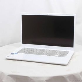 〔中古〕ASUS(エイスース) Chromebook Plus CX34 CX3402CVA-MW1032 パールホワイト〔198-ud〕