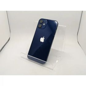 【中古】Apple SoftBank 【SIMロック解除済み】 iPhone 12 mini 64GB ブルー MGAP3J/A【川崎駅前】保証期間1ヶ月【ランクC】
