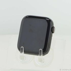 〔中古〕Apple(アップル) Apple Watch Series 4 GPS + Cellular 44mm スペースブラックステンレススチールケース バンド無し〔247-ud〕