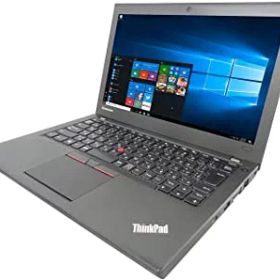 【中古】ノートPC ThinkPad X250-i3 Core i3 (5010U) 2.1 Ghz メモリ 4 GB 128 GB SSD 画面 12.5 W TFT Wifi カメラ Windows 10 Pro ThinkPad
