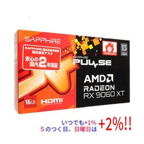 SAPPHIRE SAPPHIRE PULSE Radeon RX 9060 XT GAMING OC 16GB PCIExp 16GB 11350-03-20G