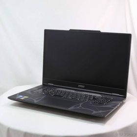 〔中古〕MSI(エムエスアイ) 〔展示品〕 Cyborg 17 B2RW Cyborg-17-B2RWEKG-6655JP オデッセイグレイ ＆ スケルトン〔262-ud〕