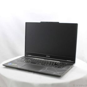 〔中古〕MSI(エムエスアイ) 〔展示品〕 Cyborg 17 B2RW Cyborg-17-B2RWEKG-6655JP オデッセイグレイ ＆ スケルトン〔344-ud〕