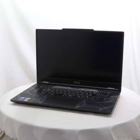 〔中古〕MSI(エムエスアイ) 〔展示品〕 Cyborg 17 B2RW Cyborg-17-B2RWEKG-6655JP オデッセイグレイ ＆ スケルトン〔262-ud〕