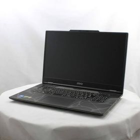 〔中古〕MSI(エムエスアイ) 〔展示品〕 Cyborg 17 B2RW Cyborg-17-B2RWEKG-6655JP オデッセイグレイ ＆ スケルトン〔262-ud〕