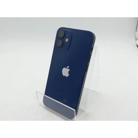 【中古】Apple docomo 【SIMロック解除済み】 iPhone 12 mini 64GB ブルー MGAP3J/A【柏】保証期間1週間【ランクC】