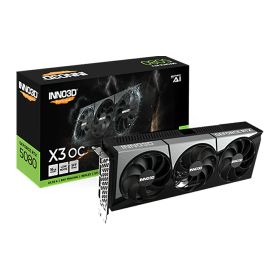 ELSA INNO3D GeForce RTX 5080 X3 OC 2.5スロット厚 OCモデル グラフィックボード｜GD5080-16GERX3OC