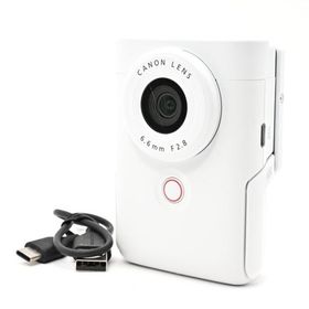 ＜並品＞ Canon Vlogカメラ PowerShot V10 ホワイト
