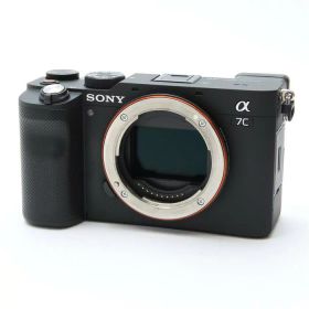 【中古品】 《並品》 SONY α7C ボディ ILCE-7C ブラック 【ホットシューバネ・上面外装カバー・液晶パネル周辺外装・ファインダーカバー・SDスロット・側面端子カバー部品交換/各部点検済】 [ デジタルカメラ ]