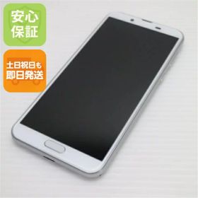 【中古】 美品 SH-M08 AQUOS sense2 ホワイトシルバー スマホ 本体 白ロム 中古 土日祝発送OK