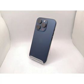 【中古】Apple 国内版 【SIMフリー】 iPhone 15 Pro 256GB ブルーチタニウム MTUG3J/A【三宮駅前】保証期間1ヶ月【ランクC】