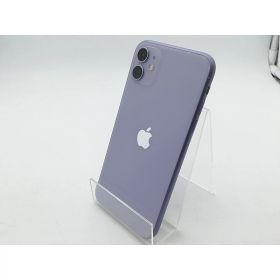 【中古】Apple SoftBank 【SIMロック解除済み】 iPhone 11 64GB パープル MWLX2J/A【柏】保証期間1ヶ月【ランクB】