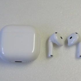 【中古品】Apple AirPods 4 アップル エアポッズ4 アクティブノイズキャンセリング A3059 A3055 A3056 ワイヤレスイヤホン 送料無料！ エアーポッズ 訳有