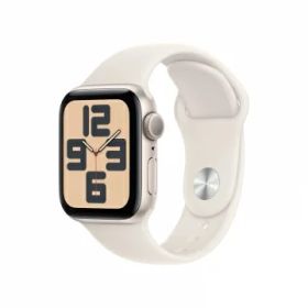 【未使用】Apple Apple Watch SE2 40mm GPS スターライトアルミニウムケース/スターライトスポーツバンド (S/M) MXEF3J/A【札幌】保証期間3ヶ月
