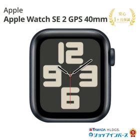 中古 Apple Watch SE 2 GPS 40mm MR9Y3J/A ミッドナイトアルミニウム 付属品無 1ヵ月保証 赤ロム保証 レビュー特典：延長保証 アップル アップルウォッチ スマートウォッチ 本体