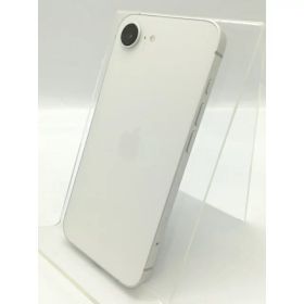 【中古】Apple docomo 【SIMフリー】iPhone 16e 128GB ホワイト MD1R4J/A【秋葉4号】保証期間1ヶ月【ランクB】