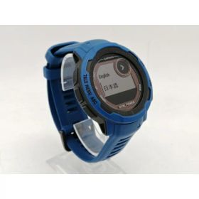 【中古】Garmin Instinct 2 Dual Power 010-02627-46 Tidal Blue【なんば】保証期間1ヶ月【ランクB】