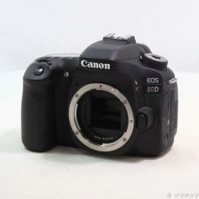 【中古】Canon(キヤノン) EOS 80D ボディ ブラック 【251-ud】