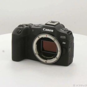 【中古】Canon(キヤノン) EOS R8 ブラック ボディ 【196-ud】