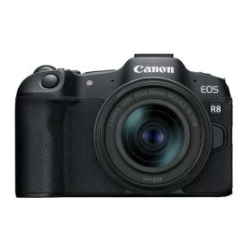 【中古】Canon EOS R8 ミラーレスカメラ RF 24-50mm f/4.5-6.3 IS STMレンズ付き当店保証30日間 人気モデル 高画質 売れ筋