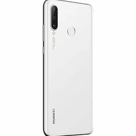 【中古】【安心保証】 HUAWEI P30 lite MAR-LX2J[64GB] UQモバイル パールホワイト