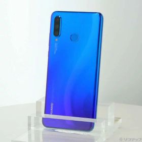 【中古】HUAWEI(ファーウェイ) HUAWEI P30 lite 64GB ピーコックブルー MAR-LX2J SIMフリー 【377-ud】