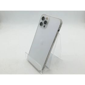【中古】Apple au 【SIMロック解除済み】 iPhone 12 Pro 128GB シルバー MGM63J/A【柏】保証期間1週間【ランクC】