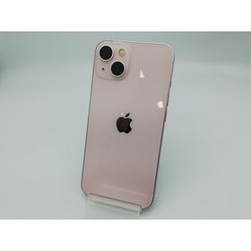 【中古】Apple au 【SIMフリー】 iPhone 13 256GB ピンク MLNK3J/A【秋葉本店】保証期間１ヶ月【ランクC】