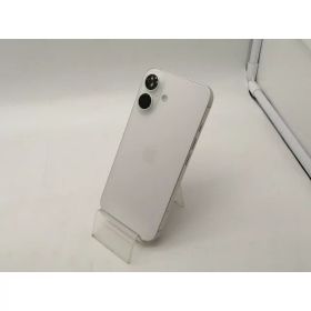 【中古】Apple 国内版 【SIMフリー】 iPhone 16 128GB ホワイト MYDR3J/A【OSU301】保証期間1ヶ月【ランクC】