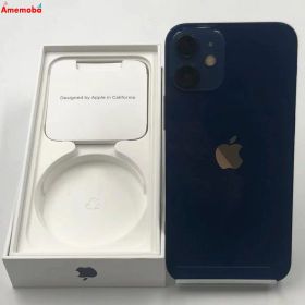 【中古】iPhone12 mini 128GB ブルー MGDP3J/A AU版SIMフリー 訳あり品